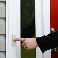 doorbell being rung during a home visit